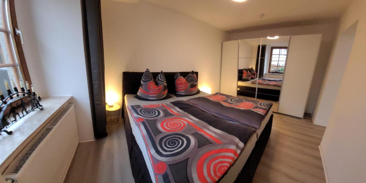 Ferienwohnung Eg Frauenmarkt 1 Шнееберг Екстериор снимка
